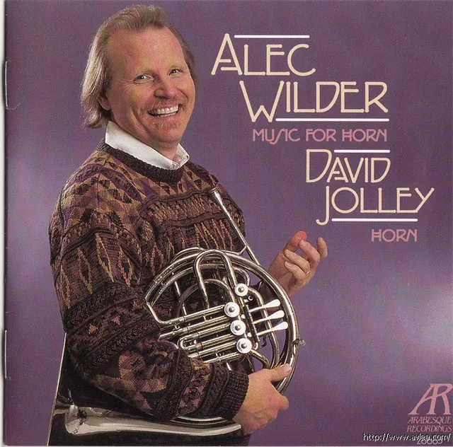JAZZCD推荐01539 Alec Wilder: Music for Horn