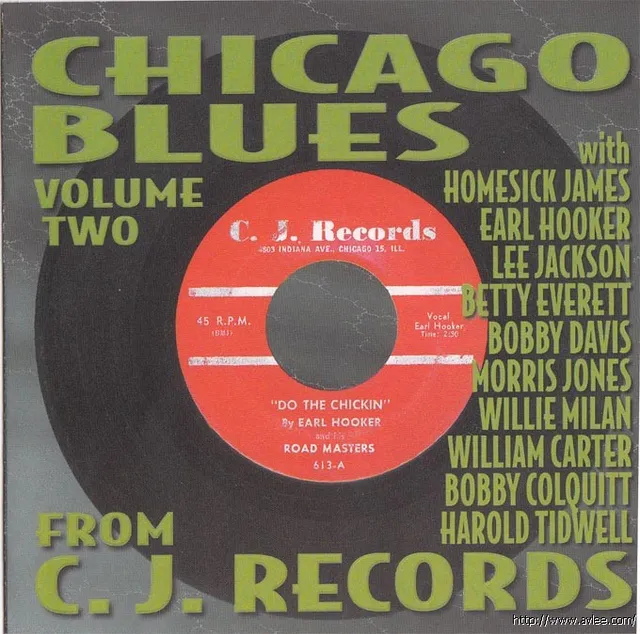 JAZZCD推荐01567 Chicago Blues From C.J. Records Vol. 2