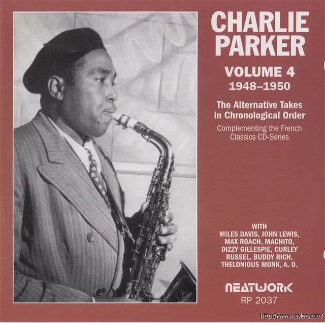 JAZZCD推荐01599 The Alternative Takes, Vol. 4: 1948-1950