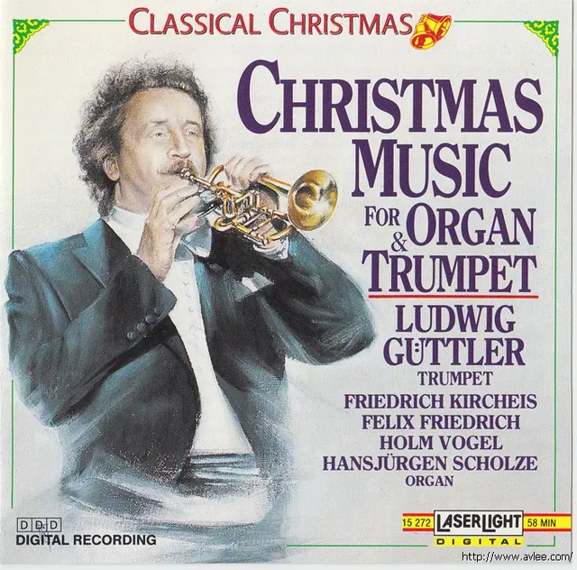 JAZZCD推荐01602 Christmas Music for Trumpet and Organ