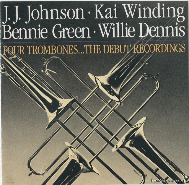 JAZZCD推荐01603 The Four Trombones: The Debut Recordings