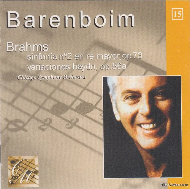 钟情老唱片推荐0895 Barenboim JOHANNES BRAHMS