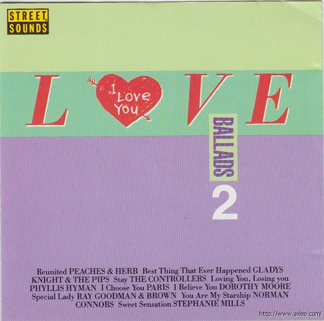 钟情老唱片推荐01092 Various - Love Ballads 2 - Street Sounds