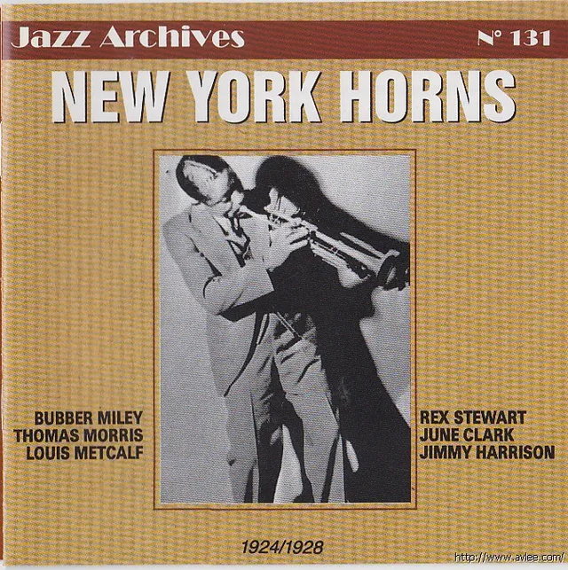 JAZZCD推荐01732 New York Horns 1924-1928