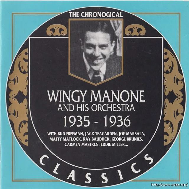 JAZZCD推荐01771 Wingy Manone 1935-1936