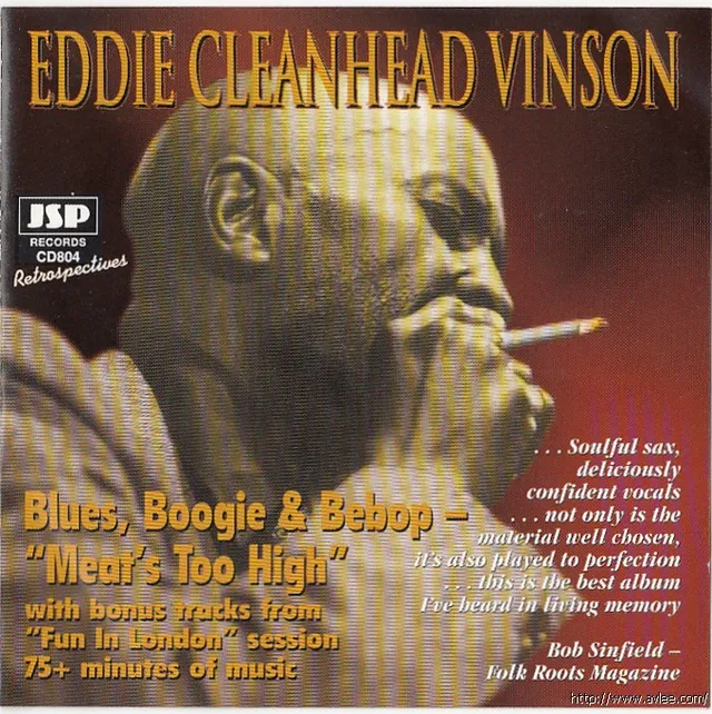 JAZZCD推荐01994 Blues, Boogie & Bebop - Meat's Too High