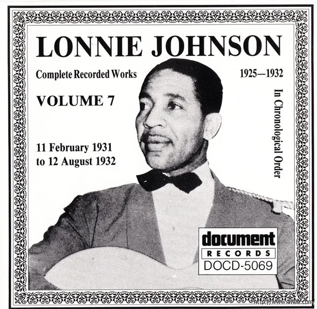 JAZZCD推荐0950 Lonnie Johnson Vol. 7 (1931-1932)