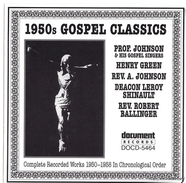 JAZZCD推荐0934 1950s Gospel Classics 1950 - 1958