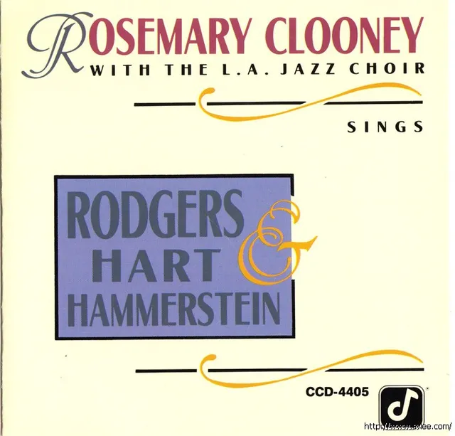 JAZZCD推荐01085 Sings Rodgers Hart & Hammerstein