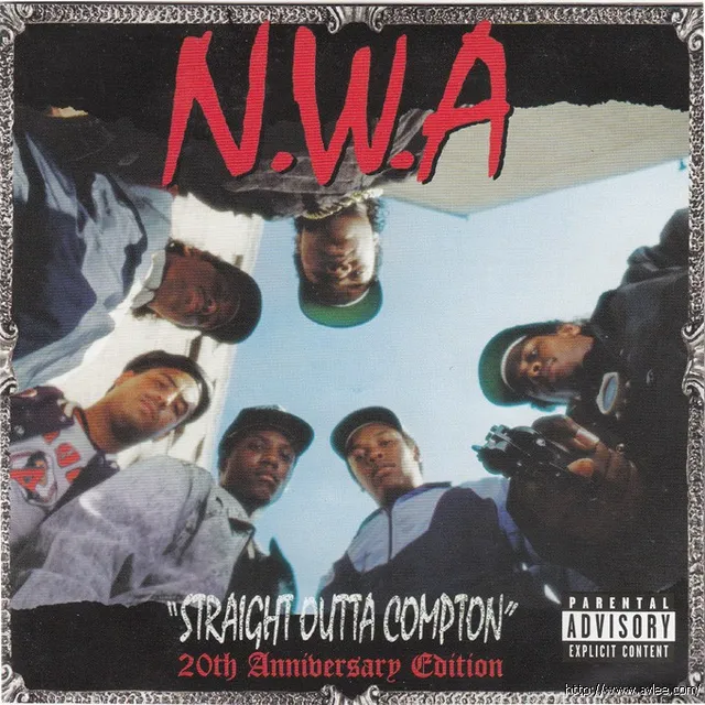 钟情老唱片推荐074 Straight Outta Compton: 20th Anniversary Edition