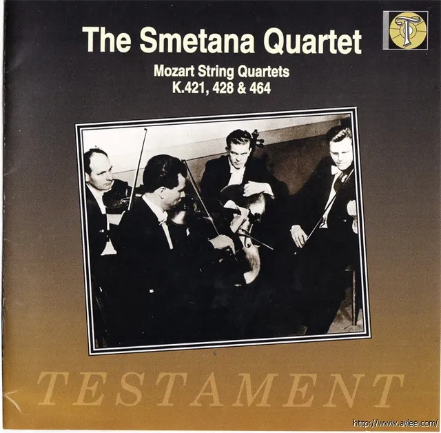 JAZZCD推荐01128String Quartets K 421, 428 & 464