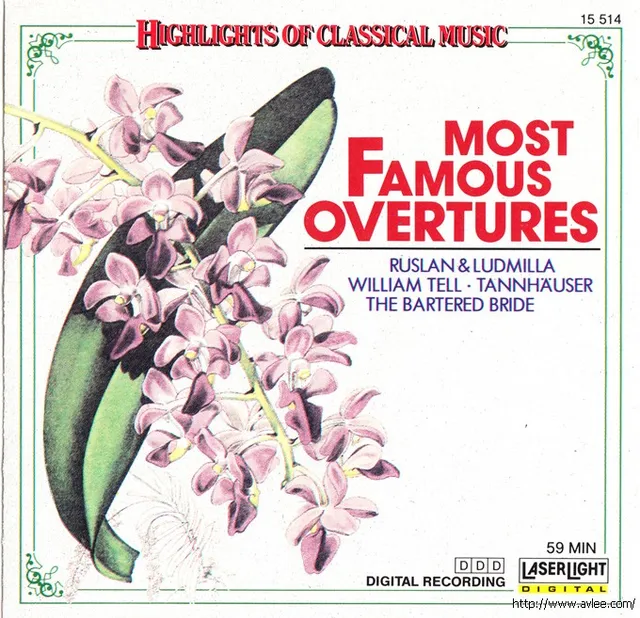 JAZZCD推荐01158 Most Famous Overtures
