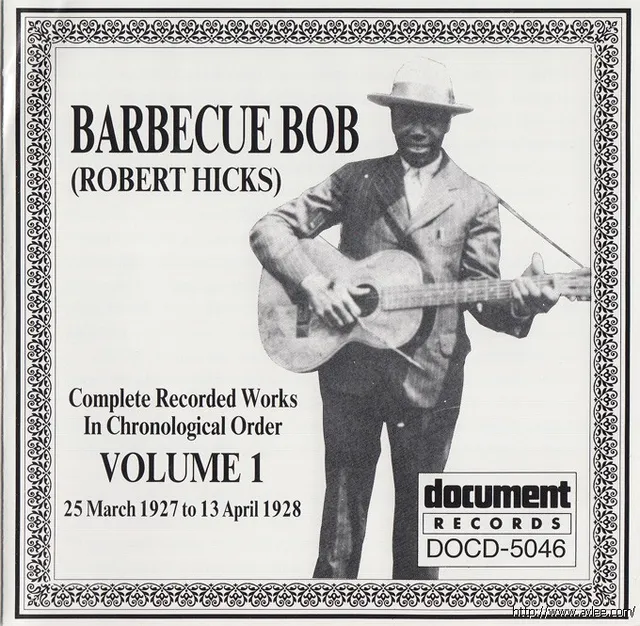 JAZZCD推荐01233 Barbecue Bob Vol. 1 (1927 - 1928)