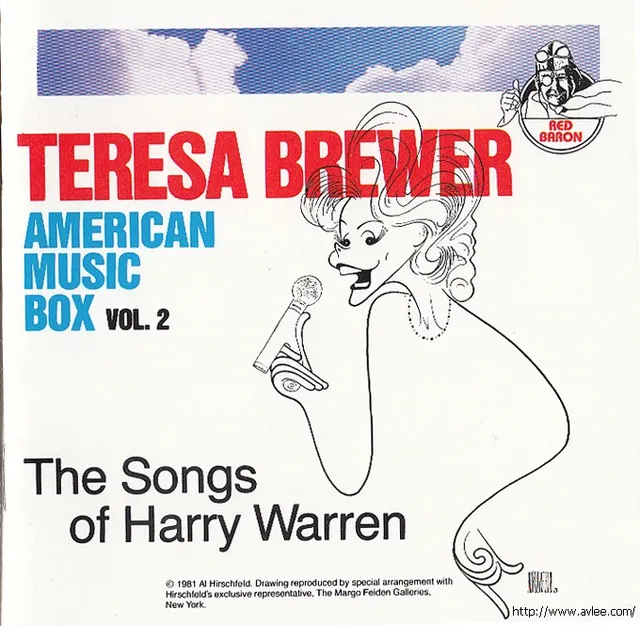 JAZZCD推荐02071 Teresa Brewer American Music Box, Vol. 2