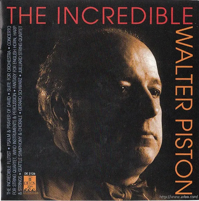 JAZZCD推荐02084 The Incredible Walter Piston