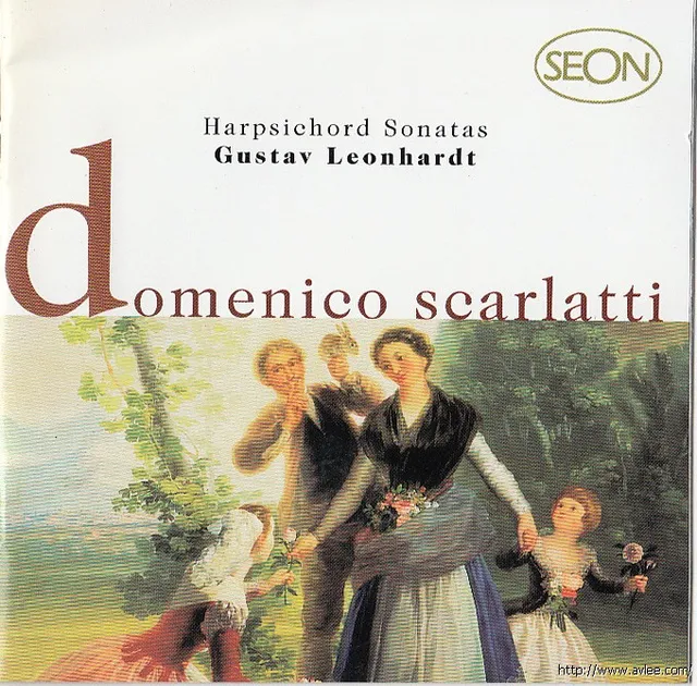 JAZZCD推荐02217 Domenico Scarlatti: Harpsichord Sonatas